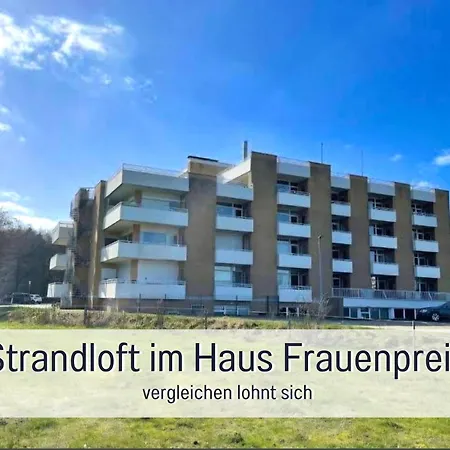 Strandloft Im Haus Frauenpreiss Sahlenburg - Strandnah - 2 Hunde Willkommen -schwimmbad - Sauna - Direkt Am Wald - Dachterrasse Mit Blick Nach Neuwerk Appartamento Cuxhaven