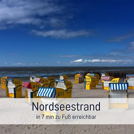 Strandloft Im Haus Frauenpreiß Sahlenburg - Strandnah - 2 Hunde Willkommen -schwimmbad - Sauna - Direkt Am Wald - Dachterrasse Mit Blick Nach Neuwerk *