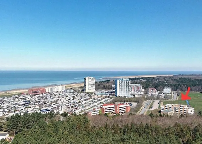 Appartement Strandloft Im Haus Frauenpreiss Sahlenburg - Strandnah - 2 Hunde Willkommen -schwimmbad - Sauna - Direkt Am Wald - Dachterrasse Mit Blick Nach Neuwerk