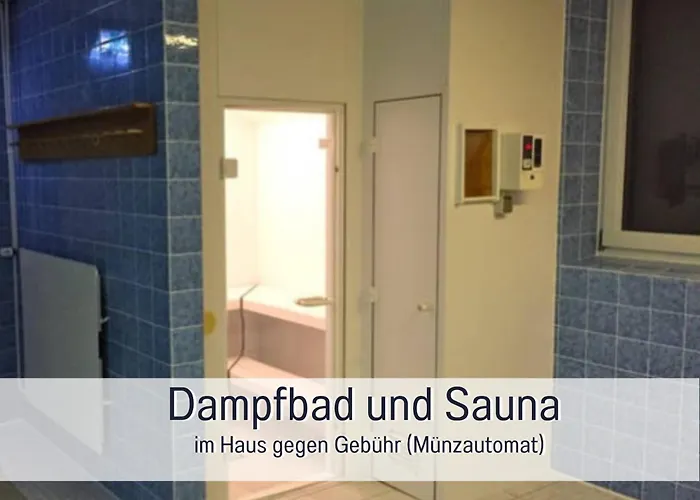 Strandloft Im Haus Frauenpreiss Sahlenburg - Strandnah - 2 Hunde Willkommen -schwimmbad - Sauna - Direkt Am Wald - Dachterrasse Mit Blick Nach Neuwerk * 库克斯港